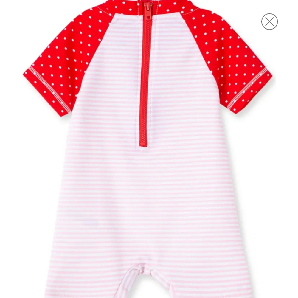 Little Me Rashguard 6-9 mos - Picture 4 of 5